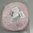 White Rubber Weather Stripping Door Seal Strip, D Shape Door Weather Seal Strip, Self-Adhesive Soundproofing Frame Insulation Tape for Doors Frame/Window Seal,Blocks Cold Drafts Noise