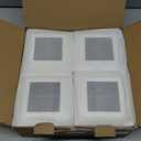 Brightever 4x4 Solar Post Cap Lights Outdoor, Waterproof Solar Powered Deck Lights for 5x5 Wooden/Vinyl Post, Outside White Fence Light with 16LEDs Warm/Cool Lighting in Garden, Patio, Porch, 8-Pack