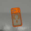 Thomo Magnetic for iPhone 17 Pro Max Case, [Compatible with Magsafe] [Full Camera Protection] Translucent Matte Military Grade Shockproof with Anti-Fingerprint Phone Cover 2025, Orange