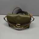 COACH Chain Tabby Shoulder Bag (One Size, B4/Olive)
