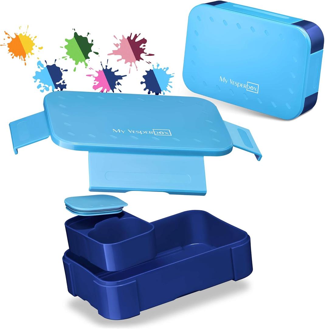 Mini Light by My Vesperbox (7.48 x 5.12 x 1.97 in, Mini Lite - Light Blue - Blue - 19x13x5cm)