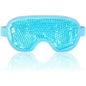 NEWGO Cooling Eye Mask for Puffy Eyes, Cold Eye Mask Eye Ice Pack for After Eyes Surgery, Tension Stress Relief, Itchy Eyes, Headaches, Dark Circles - Blue