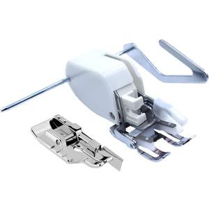 Open Toe Walking Foot W/Guide,for Quilting and Sewing Stitch Through Multiple Layers, Fits Brother Sewing Machines and MoreFree 1pcs 1/4" Quilting Foot