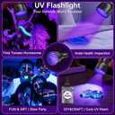 Vansky UV Flashlight Black Light, 51 LED Blacklight Pet Urine Detector for Dog/Cat Urine, Dry Stains, Bed Bug, Resin Curing, Scorpions Finder