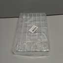 1 Pack Plastic Organizer Container Box, 36 Grids Clear Plastic Parts Organizer Box, for Beads, Art DIY, Crafts, Jewelry, Fishing Tackle with Label Stickers