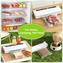 Vacuum Sealer Machine, Meat Vacuum Sealer for Food with Multiple Modes for Dry & Moist Food, Compact Vacuum Sealing System