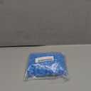 MECCANIXITY Clothes Hanger Marker Blank Fit 3.5mm Rod for Garment Color Coding Blue Count 300
