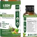 ImmunMax Drop All Natural Immunity and Respiratory Care Support with Holy Basil, Cinnamon & 5 More Herbs 30ml (2 Mon Supply) Colorless