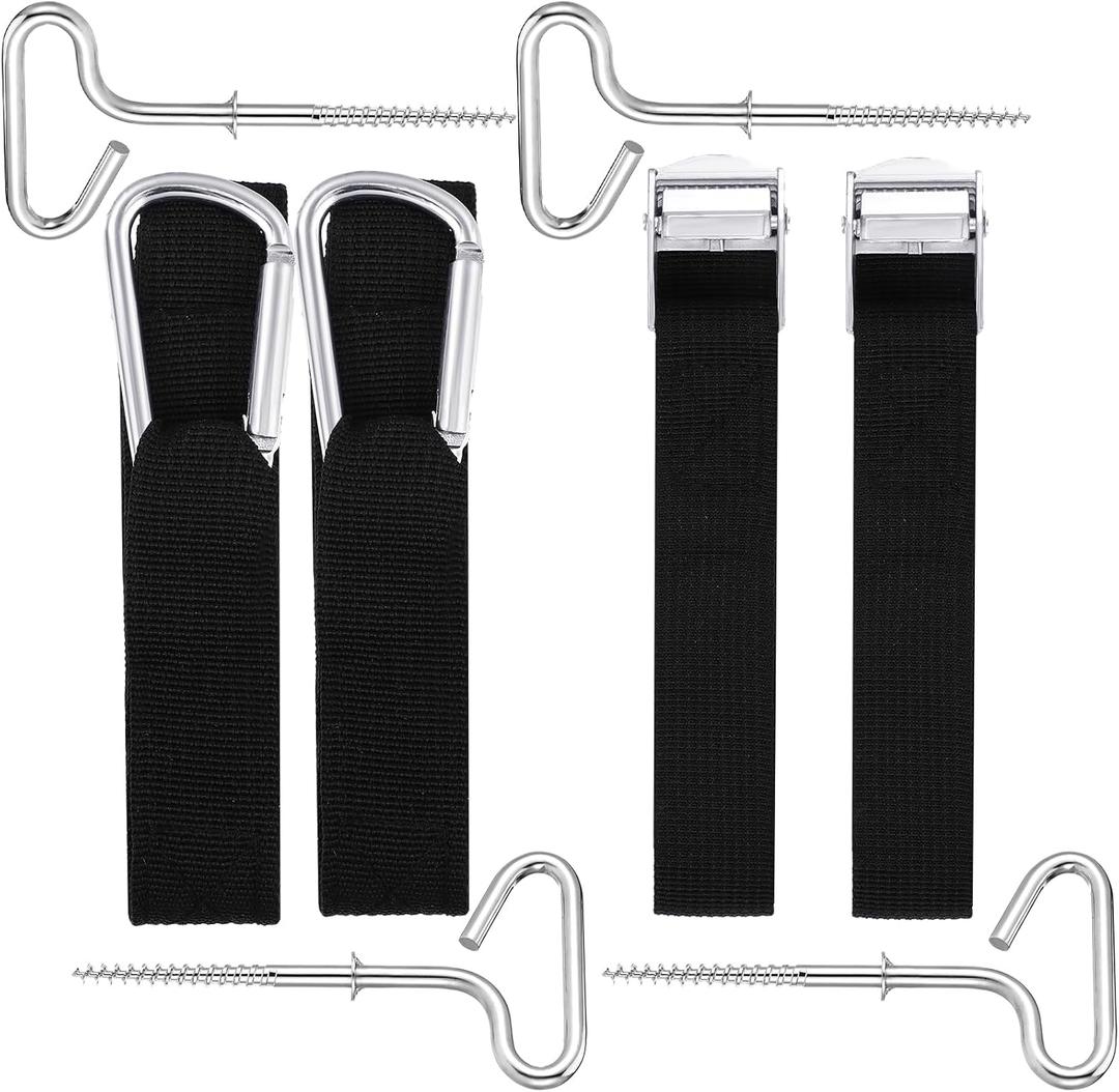 8 Pcs Winter Ice Shelter Accessories Ice Anchors Kit Fishing Tent Anchors Shelter Camping Peg for Winter Fishing Tent (Silver)