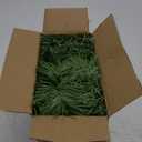 Green Garland Christmas Decorations,50Ft Xams Greenery Tinsel Stems Non-Lit Soft Twist Garland Decor for Tree Stairs Railing Front Door Mantle Fireplace Indoor Outdoor Holiday Home