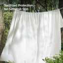 Bedsure SleepEase Cooling Comforter King Size for Summer, 3 Pieces White Seersucker Cooling Comforters for Hot Sleepers, Double-Sided Cool Tech Bedding Set with 1 Breathable Comforter, 2 Pillowcases
