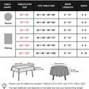 Pink and White Gingham Buffalo Check Checkered Tablecloth - 60" X 102" Rectangle Tablecloth Oblong Polyester Pink Plaid Table Cover Reusable Water Resistant for Spring Valentine Holiday Picnic Dinner