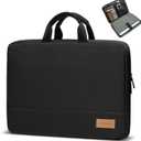 Laptop Sleeve Case, 15.6 17.3 14 13.3 12.3 inch TSA Laptop Sleeve Computer Carrying Bag (Black)