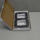 ISUNMEA 9 Inch Solar Lighted House Numbers for Outside, Light Up Waterproof LED Address Numbers Signs for Houses, Large Personalized Illuminated Exterior Modern House Numbers Light (8-Black, 9IN)