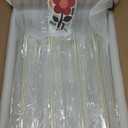 Acrylic Sign Holder 8.5 x 11, Double Sided Clear Display Stand, Gold Flyer Holder 8.5 x 11 for Home Office Shop Restaurant 4 Pcs