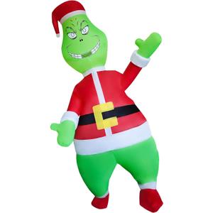 Chrismas Inflatable Costume Adult Christmas Blow-up Costume for Christmas Party/Halloween Costume