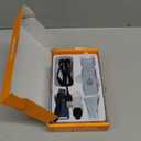 Oneisall Dog Clippers with Double Blades,Cordless Small Pet Hair Grooming Trimmer,Low Noise for Trimming Dog's Hair Around Paws, Eyes, Ears, Face, Rump (Teal)