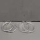 Replacement Lid Compatible with NETANY 1 Liter 35oz Glass-Carafe, Only lid (4 Pack)