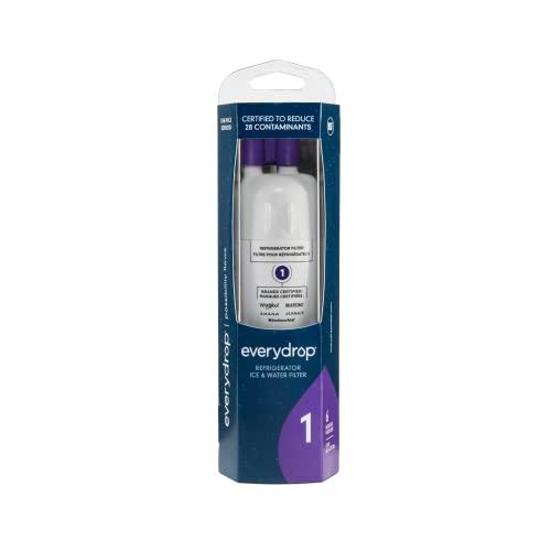 everydrop® by Whirlpool Ice and Water Refrigerator Filter 1, EDR1RXD1, Single-Pack , Purple