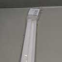 DEZ FURNISHINGS Cordless 1" Light Filtering Pleated Shade, Fabric, 26" W x 48" H, White