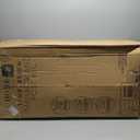 Step2 Lakewood Mailbox & Post, Weather Resistant, Large Outdoor Mailboxes, Made of Durable Plastic, Easy to Install, Flag Included, Black/Brown (Standard (T2))