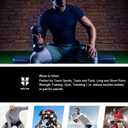 HOPLYNN 4 Pack Workout Compression Shirts Men Long/Short Sleeve Rash Guard Athletic Undershirt Gear T Shirt for Sports 2 Black 2 White, L