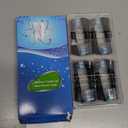 8 Pack Replacement Toothbrush Heads Compatible with Oral B iO, Brush Heads for Oral-B iO 2/3/4/5/6/7/8/9/10/7G Series, with Covers, Black