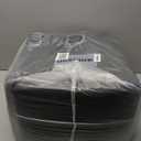 Dog Car Seat for Small/Medium Dogs, Memory Foam Dog Booster Seat, Travel Safety with Washable Removable Cover, Storage Pockets for Dogs up to 35 lbs (Black)