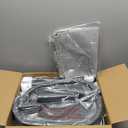 Toddler Tower Foldable, Foldable Toddler Standing Tower for Bathroom Sink or Kitchen Counter with Safety Net, Suitable for 1-6 Years,Black