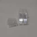 Colovis Mini Dessert Cups, 100 CT 2oz Clear Plastic Parfait Appetizer Cups with Spoons Mini Square Dessert Bowls for Serving, Tasting (100)