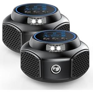 Ultrasonic Mouse Repellent Plug in, Indoor Pest Control for Rodent Mouse Mice Rat Squirrel, Electronic Repelling Device Mouse Traps for House Kitchen Garage 2 Pack