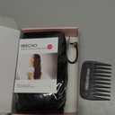 REECHO Curly Hair Extensions, 4PCS 24 inch Clip in Hair Extensions Lace Weft Short Curly Hair Extension Clip Ins Invisible Natural Hairpieces for Women, Off Black