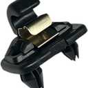 AUDI Genuine A4 A3 A5 TT Interior Sun Visor Hook Clip Soul Black Bracket