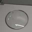 12 Inch Tempered Glass Lid for Lodge 12" Cast Iron Skillets & 7QT Dutch Ovens -Stainless Steel Handle and Rim (12 INCH LID)