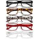 Gaoye 2.5x Professional Reading Glasses for All Day - FSA-HSA - Computer Readers with Blue Light Protection