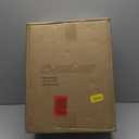 Fiqevs Upgraded Dimmable 3 Globe Mid Century Modern Floor Lamp, 3 x 3000K Warm Light LED Bulbs Included, Matt Black Standing Lamp with Sphere Glass Shade, Vintage Tall Lamp for Living Room, Bedroom