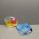 Baby Pool Float with Canopy, Inflatable Baby Swim Float with UPF50+ Sun Protection, Toddler Infant Pool Float with Toy Play Console Adjustable Safety Seat for Kids Girls Boys Aged 6-36 Months