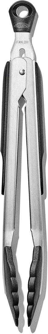 OXO Good Grips 9-Inch Locking Tongs with Nylon Heads