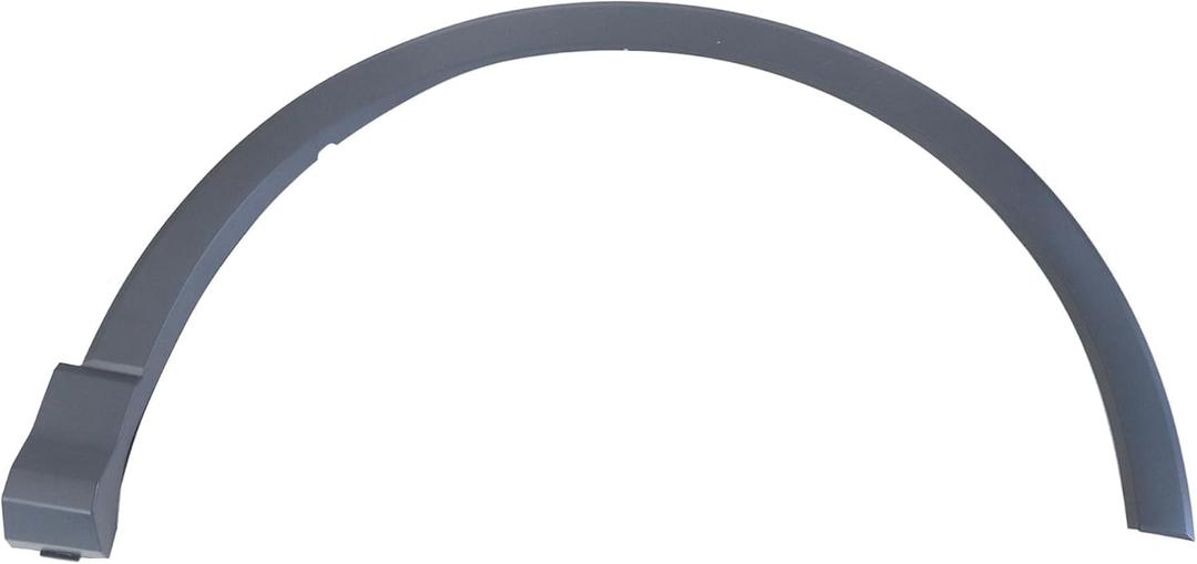 GXARTS Black Fender Wheel Opening Molding Arch Flare Right Passenger 83A853718AGRU Compatible with Audi Q3 2019-2024