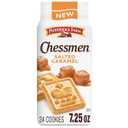 3 x Pepperidge Farm Chessmen Salted Caramel Cookies, 7.25 Oz Bag (EXP 04/26/26)