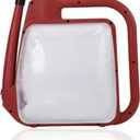 Foldable Transparent Plastic Watering Can 1.6Gal with Spray and Pour Nozzle for Indoor Outdoor Plants,Maroon
