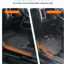 Floor Mats for Honda CR-V 2023 2024 2025 2026 | Custom Fit for CRV Gas, Hybrid & e:FCEV, All Weather Protection, TPE Full Set with Cargo Liner Rear Seat Back Protectors