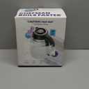 Chefman Electric Kettle, 1.8L 1500W, Hot Water Boiler, Removable Lid for Easy Cleaning, Auto Shut Off, Boil-Dry Protection, Stainless Steel Filter, BPA Free, Borosilicate Glass Electric Tea Kettle (Black)