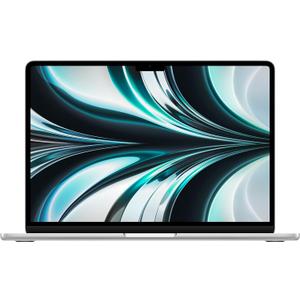 Apple 2022 MacBook Air Laptop with M2 chip: Built for Apple Intelligence, 13.6-inch Liquid Retina Display, 8GB RAM, 256GB SSD Storage, Backlit Keyboard, 1080p FaceTime HD Camera; Silver