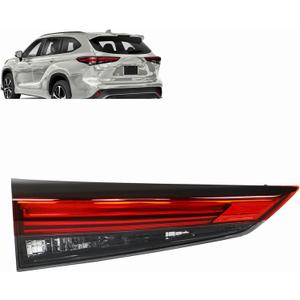 GXYWADY Left Driver Side Inner Tail Light 815900E180, TO2802156 Replacement for 2020 2021 2022 Highlander Rear Brake Lamp