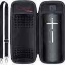 Lebakort Storage Case Compatible with Ultimate Ears UE MEGABOOM 4 3 Portable Waterproof Speaker (Black Case)