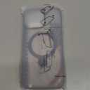 CellEver Strong Magnetic for iPhone 14 Pro Max Case with Ring Stand [Military Grade Drop Tested] [Compatible with MagSafe] Slim Translucent Matte Phone Case (6.7") - Deep Purple