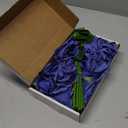 Felice Arts 12 Pack Royal Blue Artificial Flowers with Stems Silk Roses Fake Flowers Bouquet for Wedding Graduation Table Vase Home Kitchen Party DIY Decor