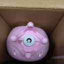 Bubble Wands for Kids Girls - LED Light & Music Bubble Machine: 3 AA Batteries & 2 Bubble Solutions, Outdoor Party Birthday Toys for Toddlers, Gift for 3 4 5 6 7 8 Year Old Girls (Pink)