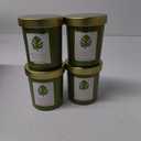 Candle 3Oz Glass 4Pcs Honeysuckle